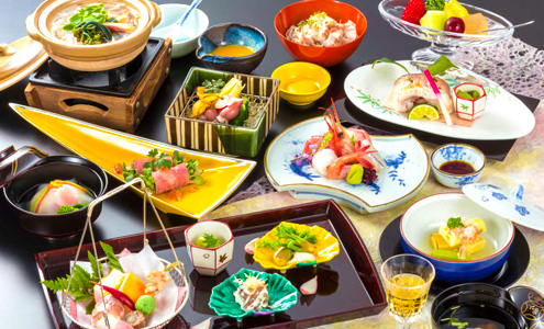 清風荘の宴会料理