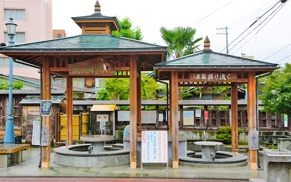 いわき湯本温泉の足湯