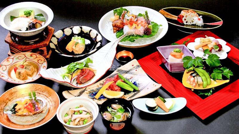 飯坂温泉華滝の会席料理