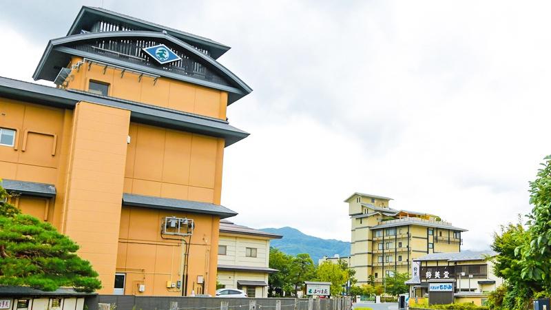 天童温泉ホテルの外観
