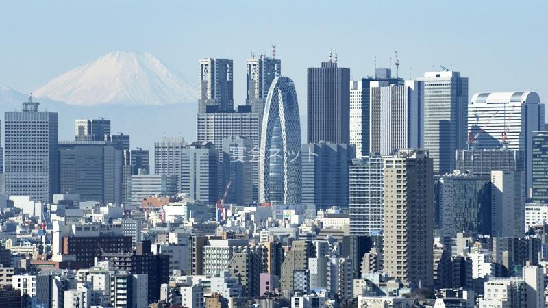 都内のビル街