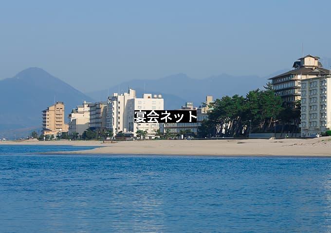 皆生温泉　景色