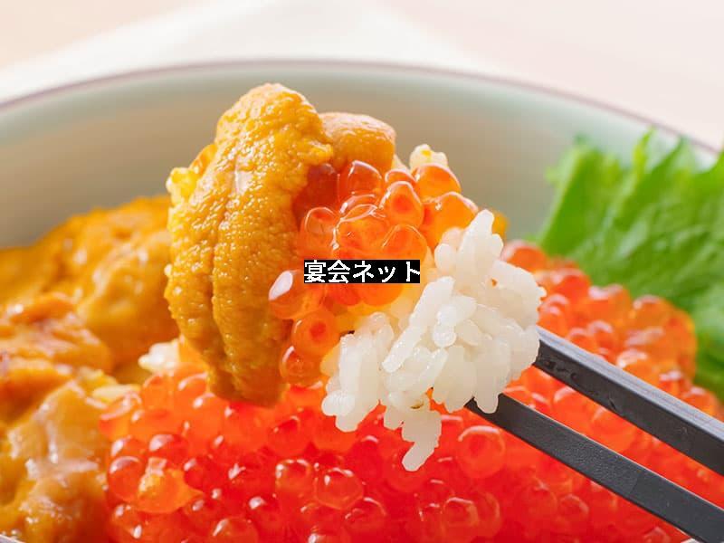 北海道のうにといくら