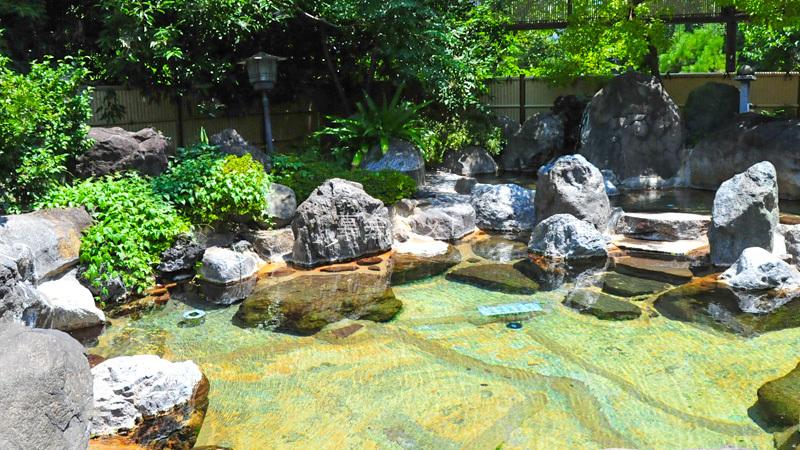 石和温泉ホテル八田の大浴場