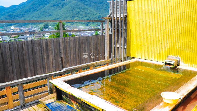 石庭の展望露天風呂