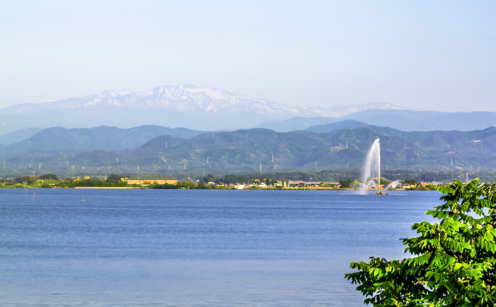 片山津温泉の風景