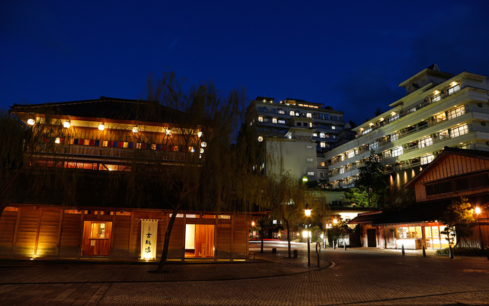 山代温泉の夜景