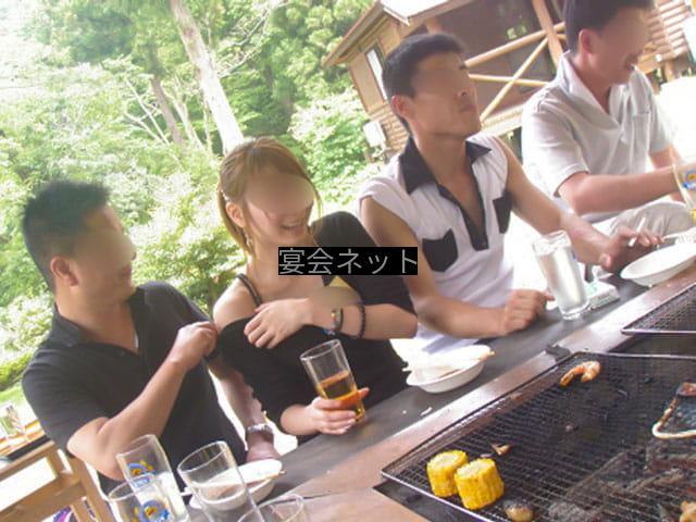 BBQの様子