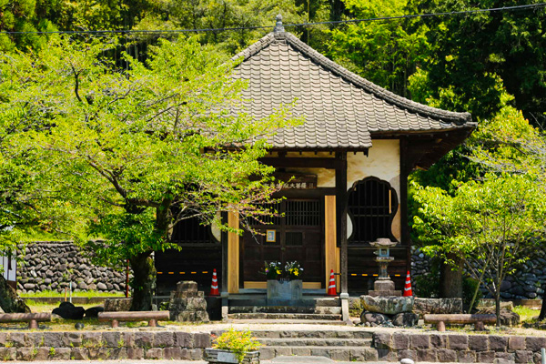 菊池温泉の風景