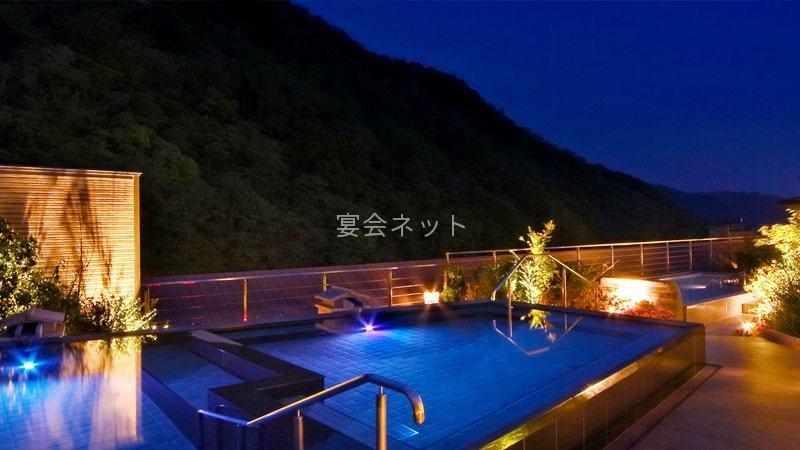鬼怒川温泉あさやホテルの露天風呂