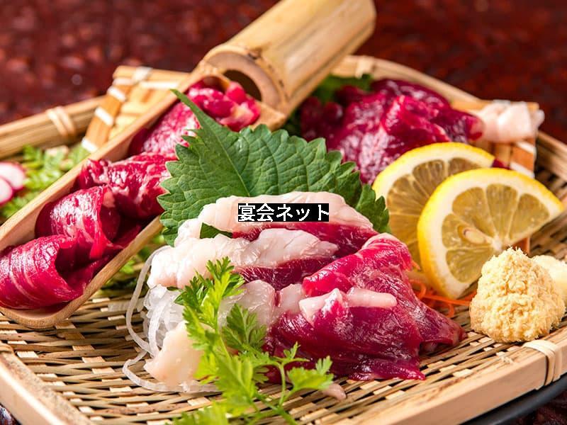 熊本　居酒屋　馬刺し
