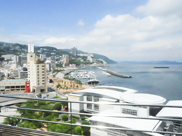 ホテルサンミ倶楽部-上空からの景色