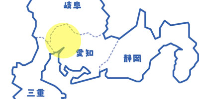名古屋の地図