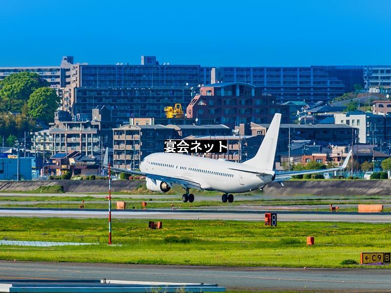福岡空港の飛行機