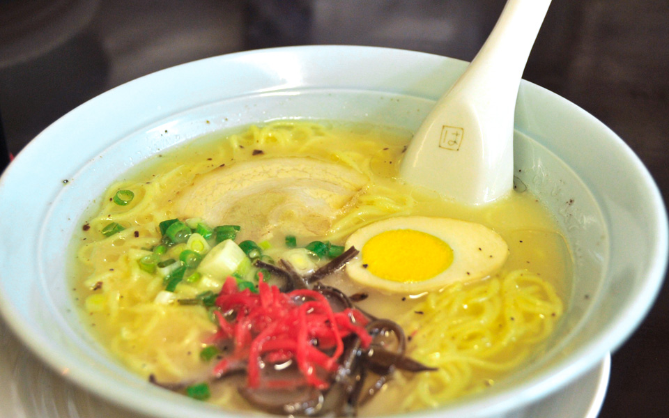 菊池温泉のラーメン