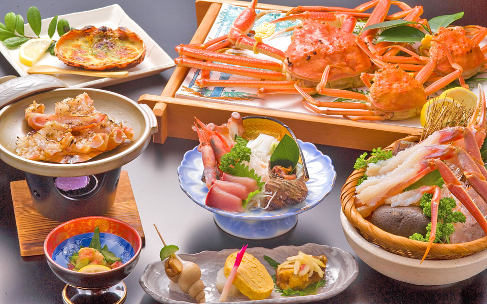 越前玉川温泉の料理
