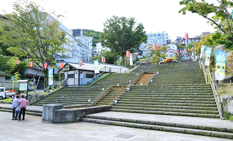 伊香保温泉の石段街
