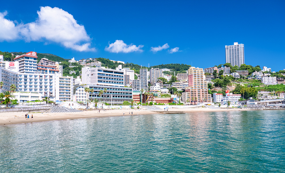 熱海温泉の景色