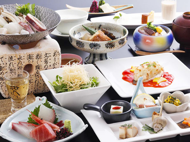 山代温泉 彩華の宿 多々見の会席料理