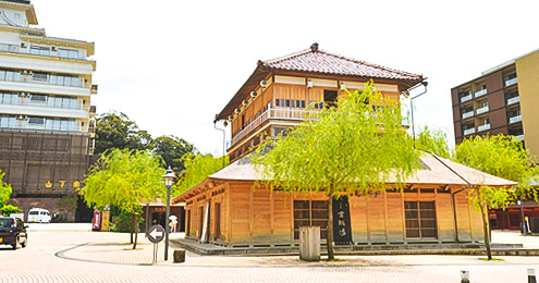 山代温泉の景色