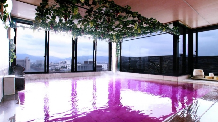 ホテル八田 ワイン風呂