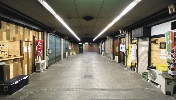 蒲郡 蒲郡北駅前地下街