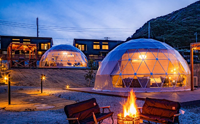 静岡県 伊豆半島 グランピング イメージ画像