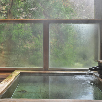 貸し切り露天風呂-お花見久兵衛