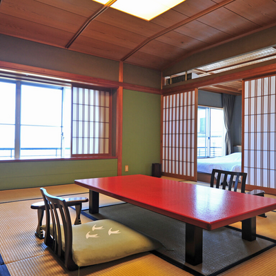 次の間付和モダン客室 - 縁起の宿　矢田屋松濤園