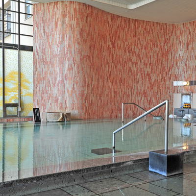 大浴場 - 縁起の宿　矢田屋松濤園