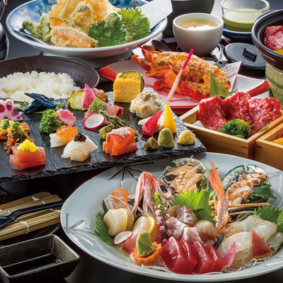 グレードアップ会席料理 - 松風園