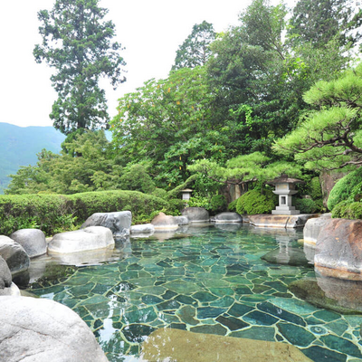 屋上庭園露天風呂 - 湯之島館