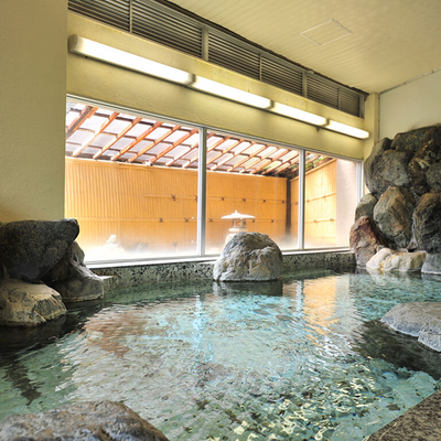 観光ホテル湯本館_大浴場