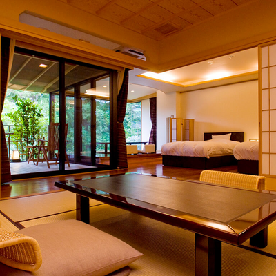 露天風呂付き客室2 - こおろぎ楼