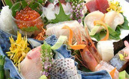 名代家の新鮮な海の幸