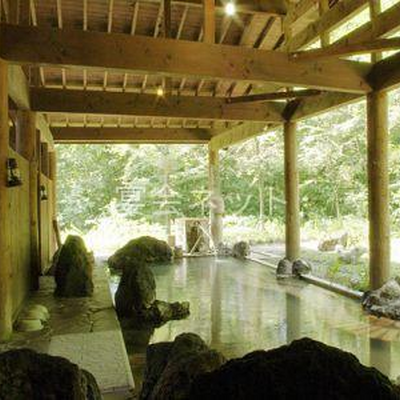 露天風呂 - プラザホテル山麓荘