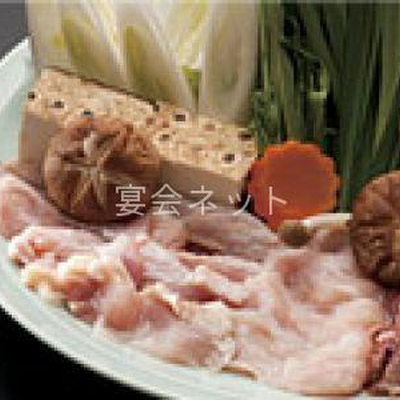 奥久慈しゃものすき焼き - 豊年万作