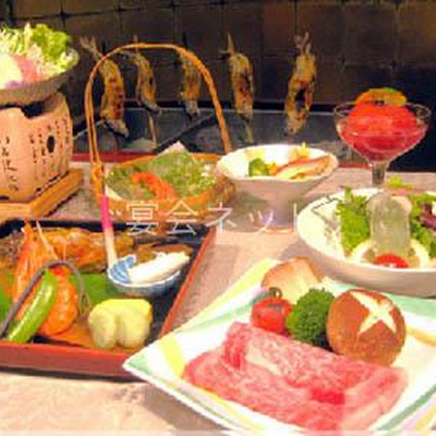 料理 - 名湯秘湯うなぎ湯の宿　旬樹庵　琢ひで