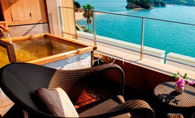 露天風呂付客室 - 小豆島国際ホテル