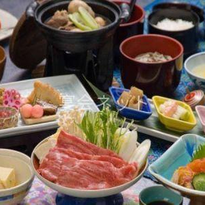 夕食 - おおみや旅館