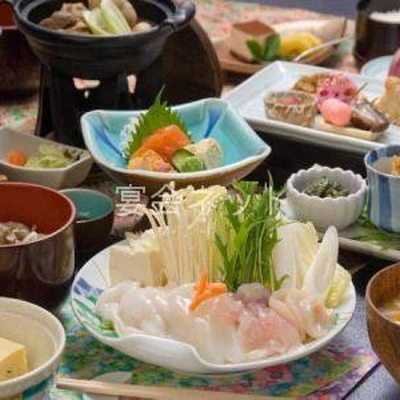 料理 - おおみや旅館