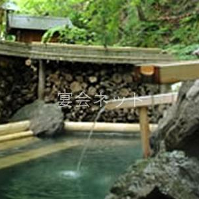 露天風呂「鹿のぞきの寝湯」 - 作並温泉ゆづくしＳａｌｏｎ 一の坊