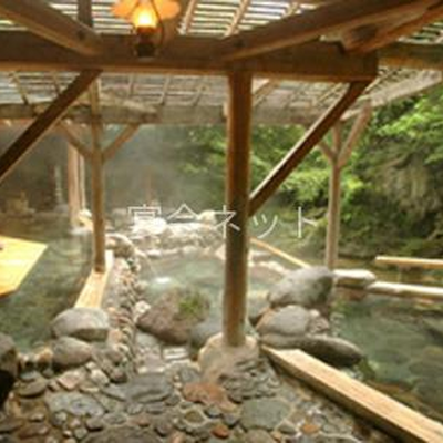 露天風呂 - 作並温泉ゆづくしＳａｌｏｎ 一の坊