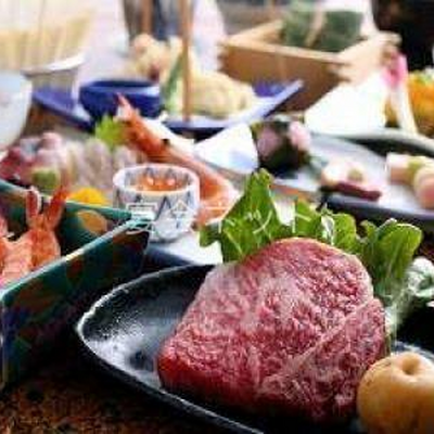 黒毛和牛ミニステーキ付プラン - 旅館　やまと