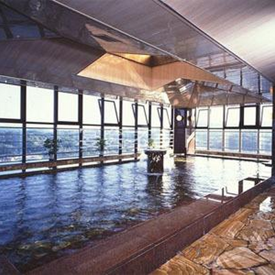 展望大浴場 - 旗松亭