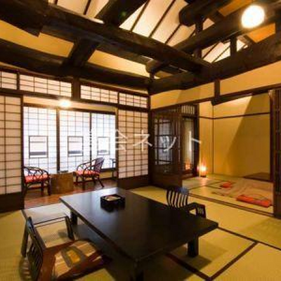 【明治の梁】古民家風スイート山ぼうし庵・ちごゆり - 旅館　中松屋
