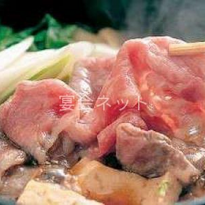 すき焼き - 野の花 焼山荘