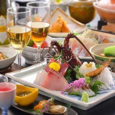 料理 - 魚眠庵マルキ本館