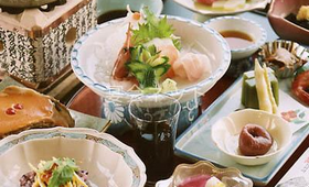 料理 - 元湯 雄山閣
