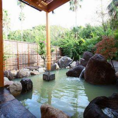 露天風呂 - こらんの湯錦江楼